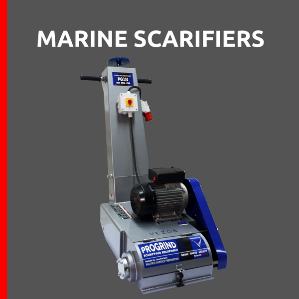 marine deck scarifiers - deck scalers