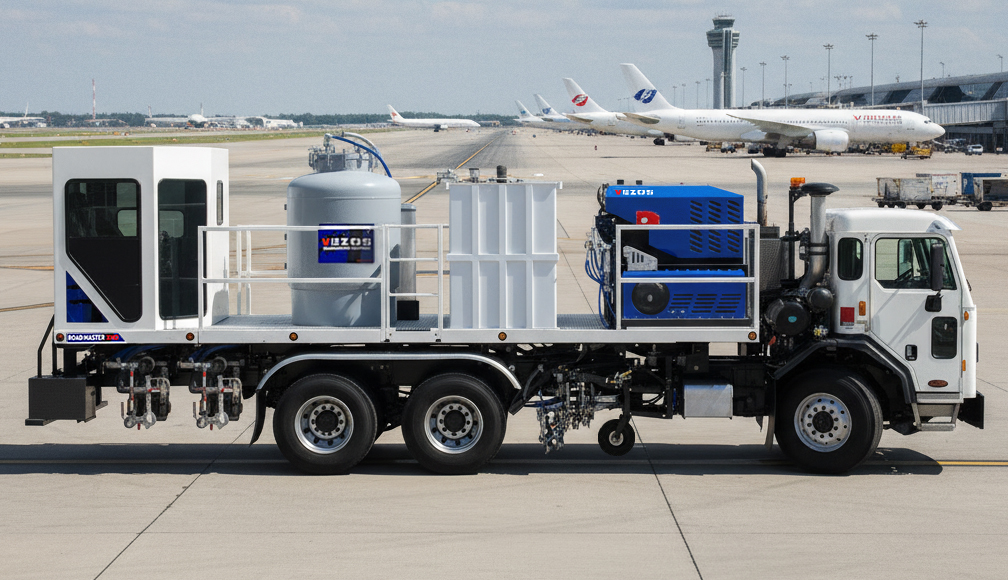 vezos roadmaster 30 - long line striping truck - road marking truck