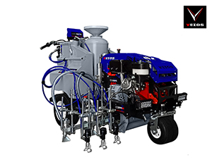 Self Propelled Line Striper PROSTRIPE 400 SP LINEMATIC DC - Selective Steering - 3 Paint Gun